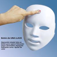Máscara Facial LED De 7 Colores Terapia Fotónica Para Cuidado De La Piel Anti Acné Rejuvenecimiento Eliminación De Arrugas Máscara De Belleza Para El Rostro - details 3