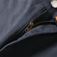 Pantalones Casuales Para Hombre 98% Algodón Gris Caqui Trabajo Pantalones De Oficina Talla Grande Moda Coreana Y2k Ropa De Marca Jogger Cargo - details 3