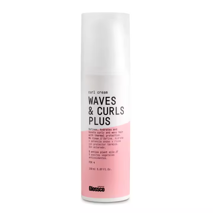 GLOSSCO CURL CREAM WAVES & CURLS PLUS FIX 4 150 ML - 1