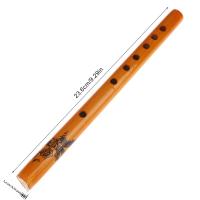Flauta De Bambú Tradicional Chino Con 6 Agujeros Clarinete Vertical Instrumento Musical De Madera Para Estudiantes Y Principiantes - details 9