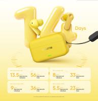 Auriculares - realme Buds T500 Pro, Cancelación Activa de Ruido de 50dB, 6 Micrófonos con IA, Bluetooth 6.1 Multipunto, Traductor IA 30+ Idiomas, Batería 56h, IP55 - details 25