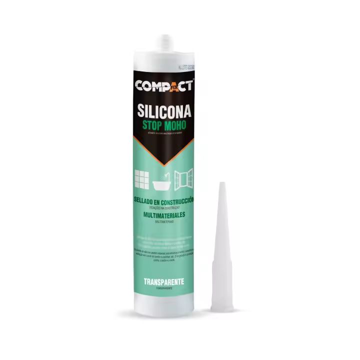Silicona Stop Moho Transparente Compact 300 ml - 1