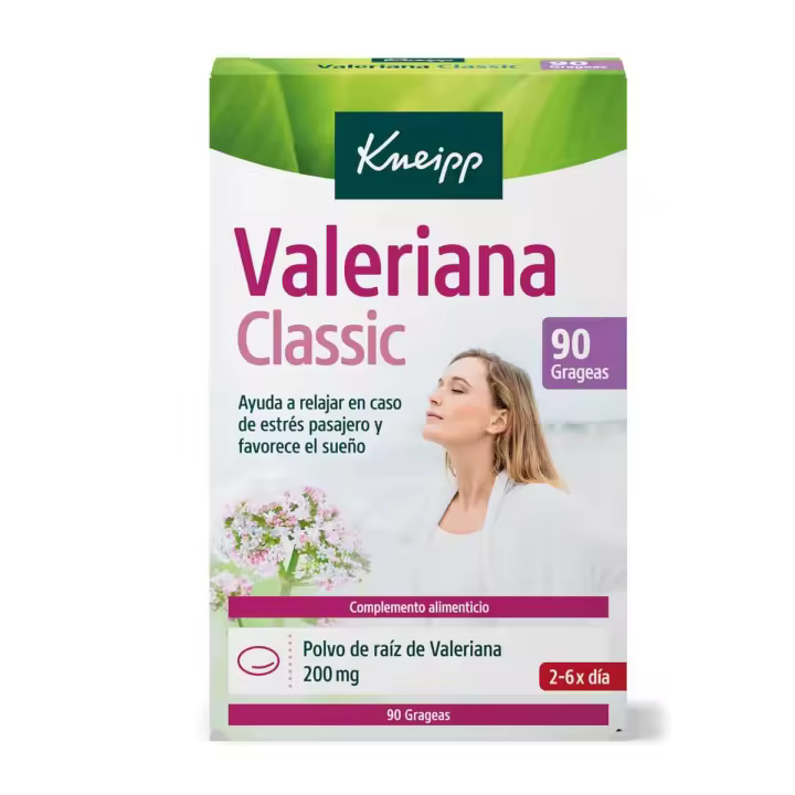 Kneipp valeriana classic 200mg 90 grageas - 1