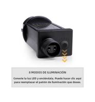 Cadena De Luces LED Para Jardín Y Decoración Navideña 24V Impermeable IP65 Para Exterior Disponibles En 10M-100M Para Fiesta De Año Nuevo Y Navidad - details 2