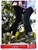 Zapatos Casuales De Cuero Para Hombres Y Mujeres Con Peluche Cálido Talla 49 Antideslizantes Transpirables Para Primavera Otoño Verano Y Invierno - details 3