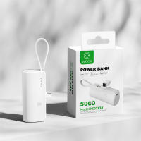 Mini batería externa del tamaño de un labial 5000mAh,con puerto de carga USB-C y Lightning integrados,Batería externa universal de carga rápida portátil, para exteriores,con iPhone 16,Samsung,relojes,auriculares y tabletas - details 4