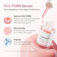 Medicube Sérum Con Péptido Rosa Salmon Dna Pdrn, Sérum Pink Glow, Péptido, Niacinamida, Hidratante Y Reafirmante, 1,01 Fl.Oz. (1,01 Fl.Oz., Salmon Dna Pdrn) - details 1