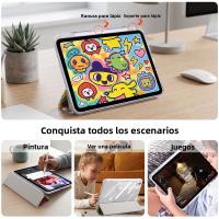 Funda Inteligente Transparente Para iPad 11ª Generación 10ª Generación Cubierta De Cuero Sintético Con Soporte ID Táctil Compatible Con iPad 11 Pulgadas 10.9 Pulgadas - details 0