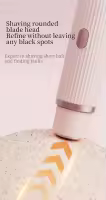 Afeitadora Eléctrica Para Mujer Epilador De Bikini Trimmer Shaver Eléctrico Para Área Privada Axilas Piernas Y Cabello Facial Eliminación De Pelo - details 9