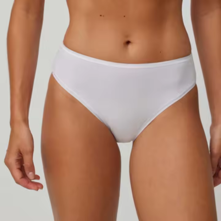 Ysabel Mora - Pack de 2 bragas midi básicas blanco - 1