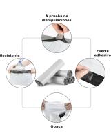 100 Bolsas Envio Ecommerce - 45x60 cms Cierre Autoadhesivo - Sobres Envio Vinted - Bolsas Envio Impermeables - UltraResistentes - Color gris - Sobres de Mensajería con Cierre Adhesivo Fuerte | Alta Calidad para Envíos - details 0