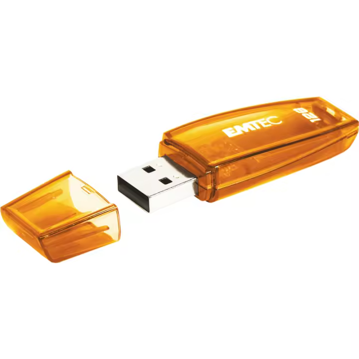 Emtec C410 unidad flash USB 128 GB USB tipo A 2.0 Naranja - 1