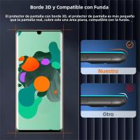 Protector De Pantalla De Vidrio Templado Para Huawei P30 pro Cubierta Completa Anti-Scratch Anti- Fingerprint HD - details 4