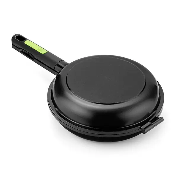 Bra - Sartén Dupla Prior, De 20 a 26 cm, Sartenes Dobles Cierre Hermético, Efecto Horno, Cocina Tortilla, Aluminio Fundido, Apta Inducción - 1