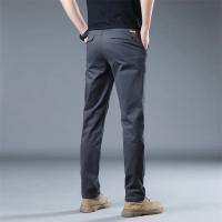 Pantalones Casuales Para Hombre 98% Algodón Gris Caqui Trabajo Pantalones De Oficina Talla Grande Moda Coreana Y2k Ropa De Marca Jogger Cargo - details 13
