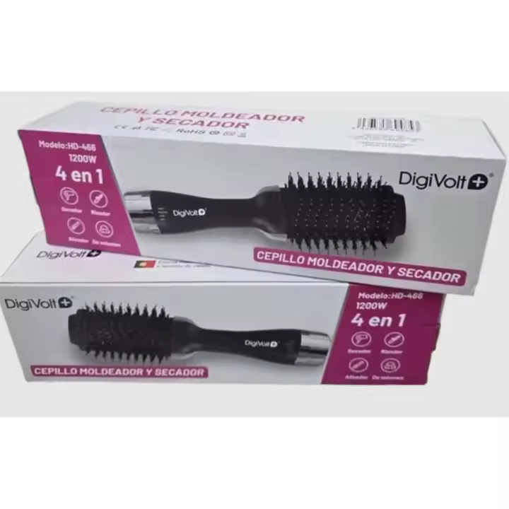 DigiVolt HD-466 Cepillo Moldeador y Secador - 1