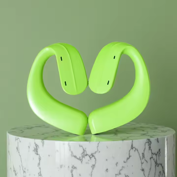 Auriculares Deportivos de Bluetooth V5.4 Cascos Auriculares Inalámbricos de Conducción Ósea Batería 500 mAh de 50H TEISCHE