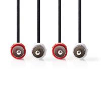 Banner - Cable de audio estereo 2x RCA macho a 2x RCA macho