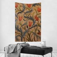 Tapiz De Decoración De Habitación William Morris Telas Colgantes Para Fiestas Y Ambientes Domésticos Diseño De Tela Impresión Estilo Jacquard Material Poliéster/Celulosa - details 9