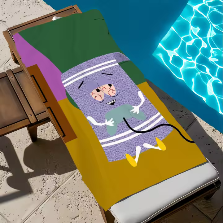 Toallin S-Southpark De Quick Dry Para Playa Piscina Gimnasio Y Camping Toalla De Viaje Suave Y Absorbente De Poliéster 100% - 1