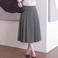 ZANZEA Falda Elegante Para Mujer Verano Largo De Color Sólido Plisado Casual Vestidos De Fiesta Streetwear Talla S-2XL - details 3