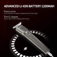 ENCHEN Beardo 2 - Recortadora de Barba y Cuerpo con Cuchillas de Cerámica Ajustables, USB-C, Uso en Seco o Mojado, Diseño Compacto para Viajes, 90 Minutos de Uso Continuo - details 4