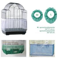Cubierta De Cages De Pájaros De Malla De Nylon Protectora Fácil De Limpiar Catcher De Semillas Guardia Accesorios Para Cages De Pájaros Aire Malla Para Perros - details 2