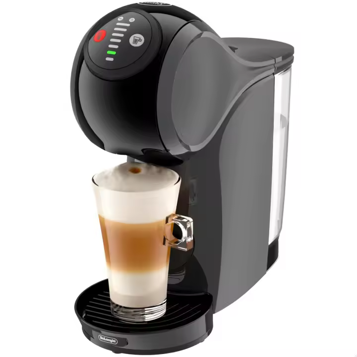 Cafetera cápsulas DeLonghi Genio S, Nescafé Dolce Gusto, Máquina de café eléctrica en cápsulas, 0,8 L, 15 bares, pantalla táctil, estilo moderno - 1