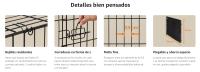 Feandrea Jaula para Perros Plegable con 2 Puertas, Bandeja Extraíble, 92,5 x 57,5 x 64 cm/107 x 70 x 77,5 cm/122 x 74,5 x 80,5 cm,/ 136 x 79 x 87 cm, L/XL/XXL/XXXL,, Negro - details 2