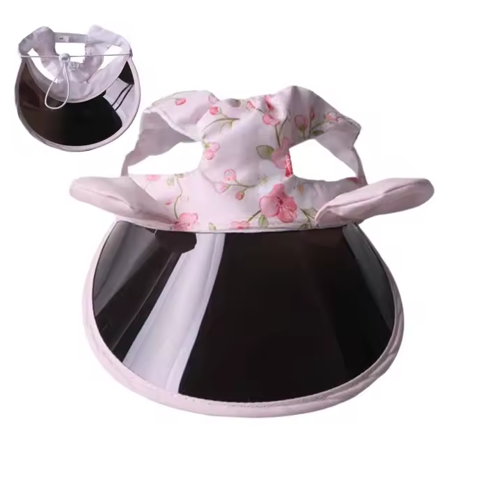Gorro De Pescador Para Perros Y Gatos Con Agujeros Para Oídos Protección Solar Ajustable Gorro De Verano Para Mascotas Accesorios Para Mascotas - 1