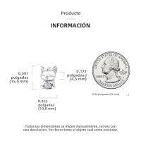 Encantos De Viaje Para Café Plata Charms Para Perros Y Gatos Corazón De Cuentas Adecuados Para Pulsera Original DIY Tendencia Clásica Vintage Romántica - details 69