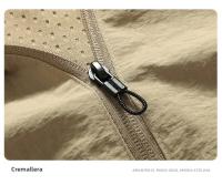 Chaqueta Casual Para Hombres Talla Grande Primavera Otoño Cuello Erguido Estilo Regular Cierre De Cremallera Material Poliéster - details 17