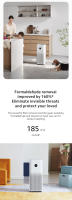 Official | Xiaomi Smart Air Purifier 4 Pro, Filtra el pelo de tus mascotas y el polen, Pantalla OLED, Área de cobertura efectiva de 35-60 m², Purifica en 15 minutos una sala de estar de unos 40 m², 8330 l de aire purificado por minuto* - details 8