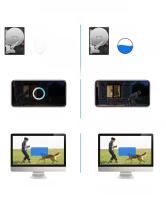 Cámara PTZ 4K Wifi Hiseeu Con Tres Lentes Y Tres Pantallas Para Exterior Vigilancia Video CCTV Con Seguimiento Automático Aplicación ICSEE P2P - details 13