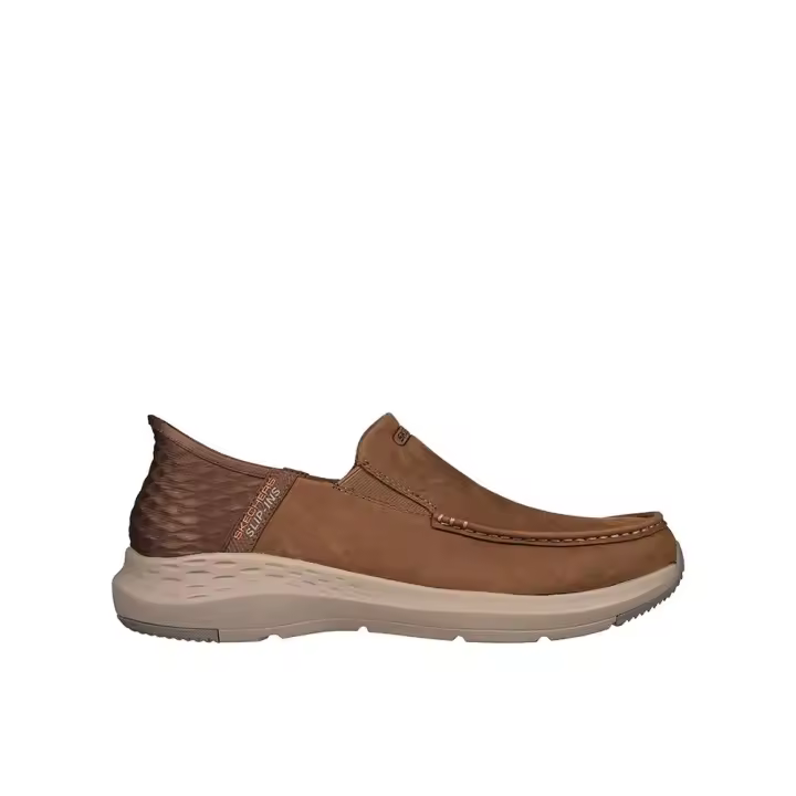 Skechers Relaxed Fit: Parson - Oswin Zapatillas para hombre marrones en piel y sintético 85763 - 1