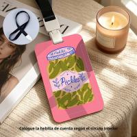 Porta Tarjetas PVC Con Ventana Clara Para Estudiantes Oficina Autobús Diversos Tamaños Y Diseños Lindos Colección Jars De Aves - details 0