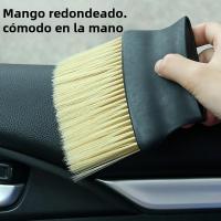 Cepillo De Limpieza Para Salidas De Aire Del Coche Herramienta De Limpieza Interior Duradera Y Suave Para Eliminar Polvo Y Artículos - details 3