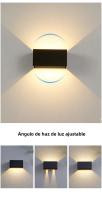 Lámpara De Pared LED Impermeable Moderna Y Minimalista Para Exterior Hotel Corredor Y Escalera Luz De Noche Para Dormitorio Y Sala De Estar Material De Aluminio - details 2