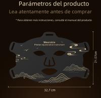 Máscara De Terapia LED Roja Nueva Llegada Con Luz Infrarroja Flexible Y Suave De Silicona 4 Colores Anti-Edad Photon Avanzado Para Rejuvenecimiento Y Blanqueamiento De Piel - details 22