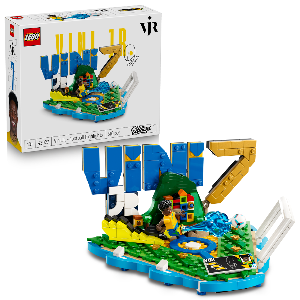 VINI JR.: FENÓMENOS DEL FÚTBOL - LEGO EDITIONS 43027