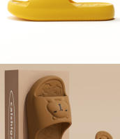 Zapatillas De Casa Para Mujer De Talla Grande 32-45 Ligera Antideslizante Con Dibujos De Capybara Verano Suela Suave Sandalias Para Baño - details 8