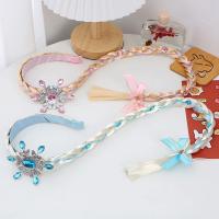 Cinta De Princesa Elsa Tejida Estilo Tangled Para Niñas Accesorio De Peluquería Disfraz De Princesa Rapunzel Hoop De Pelo Para Niños - details 0