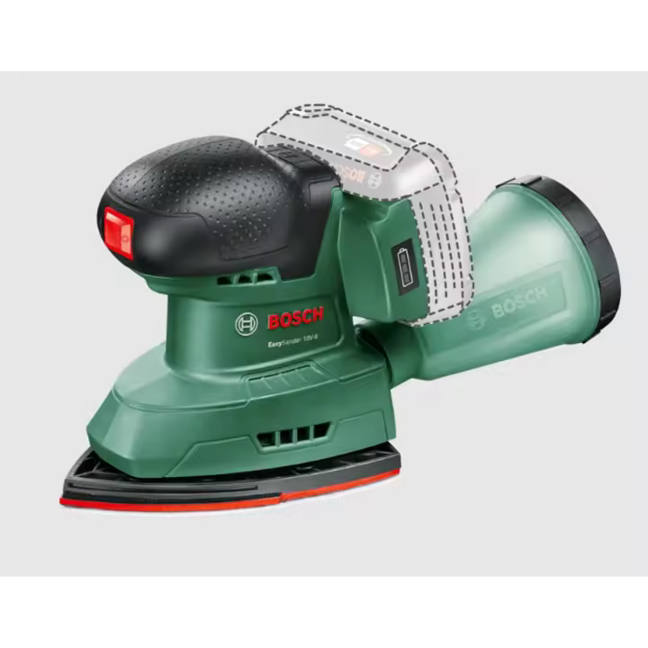 BOSCH LIJADORA EASYSANDER 18V-8 (BARETOOL). Lijadora potente, compacta y multitalento que ofrece libertad sin cables - 1