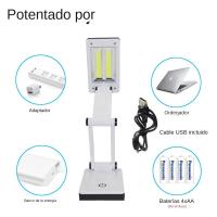 Lámpara De Lectura Plegable Portátil Con Control Táctil Y Regulación De Brillo Luz De Escritorio USB/Batería Para Ojos Cuidado - details 3
