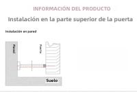 Parador De Puerta De Acero Inoxidable De Tamaño Extendido Con Punta De Goma Antideslizante Y Antiseña Protector De Pared Para Sliding - details 19