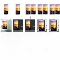 Pegatina Personalizada Para Nevera Decoración De Pared Resistente Al Agua Y Aceite PVC Estilo Moderno Adhesivo Para Hogar Y Habitaciones - details 2