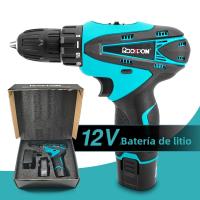 Taladro Eléctrico Recargable De 12V Sin Cargador Ni Batería Herramienta De Impacto Para Uso Doméstico Taladro De Pincel - details 0