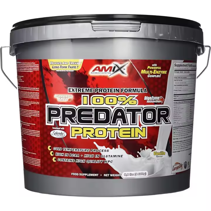 AMIX Predator Protein 4 kg Proteína de Alta Calidad para Crecimiento Muscular y Recuperación AMIX NUTRITION - 1