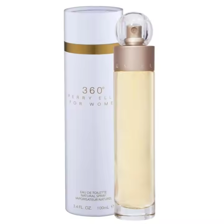 Perry Ellis 360 Eau de Toilette Mujer 100 ml – Fragancia Floral, Elegante y Duradera - 1