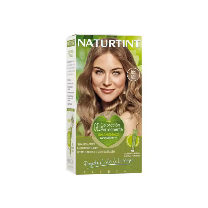 Naturtint Tinte Rubio Trigo Sin Amoníaco con Aceites Biobotánicos y Mascarilla Multicuidado - 1